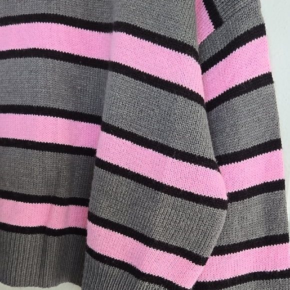 Jumper - Dark grey/Striped Women Size M - Picture 6 of 10